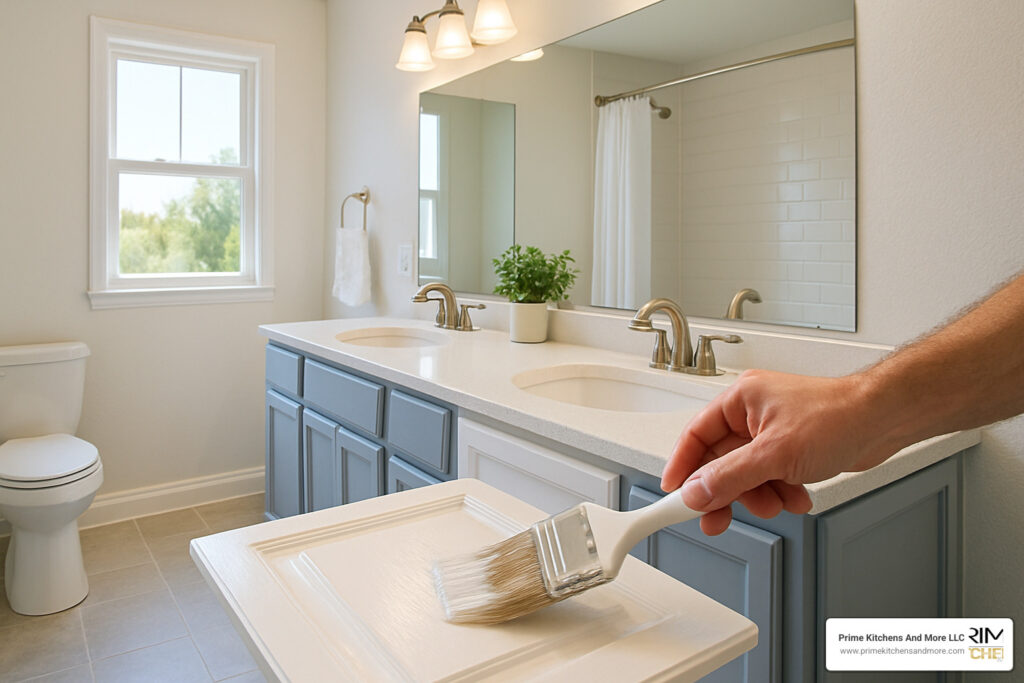 bathroom cabinet painting orlando