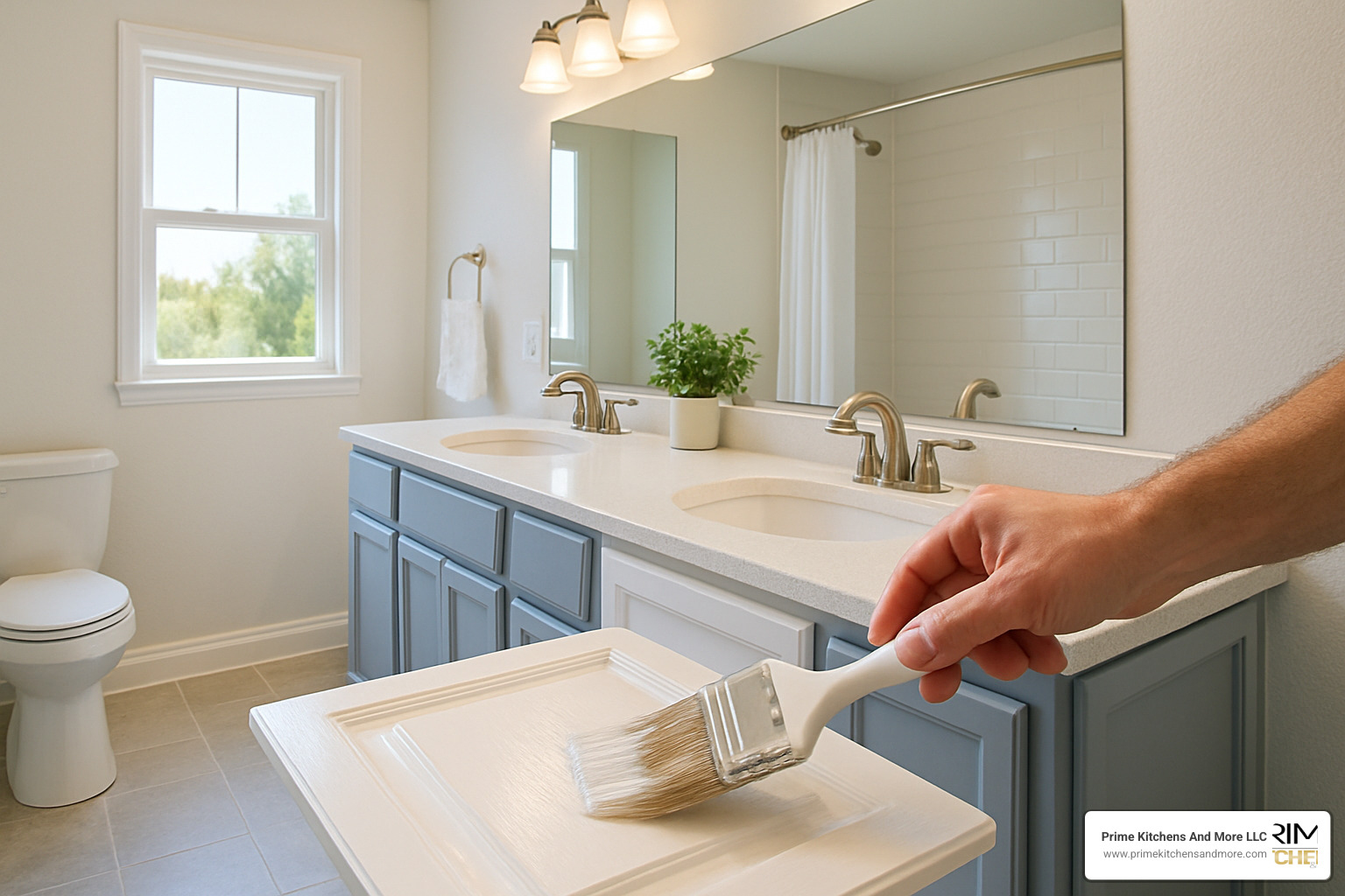 bathroom cabinet painting orlando