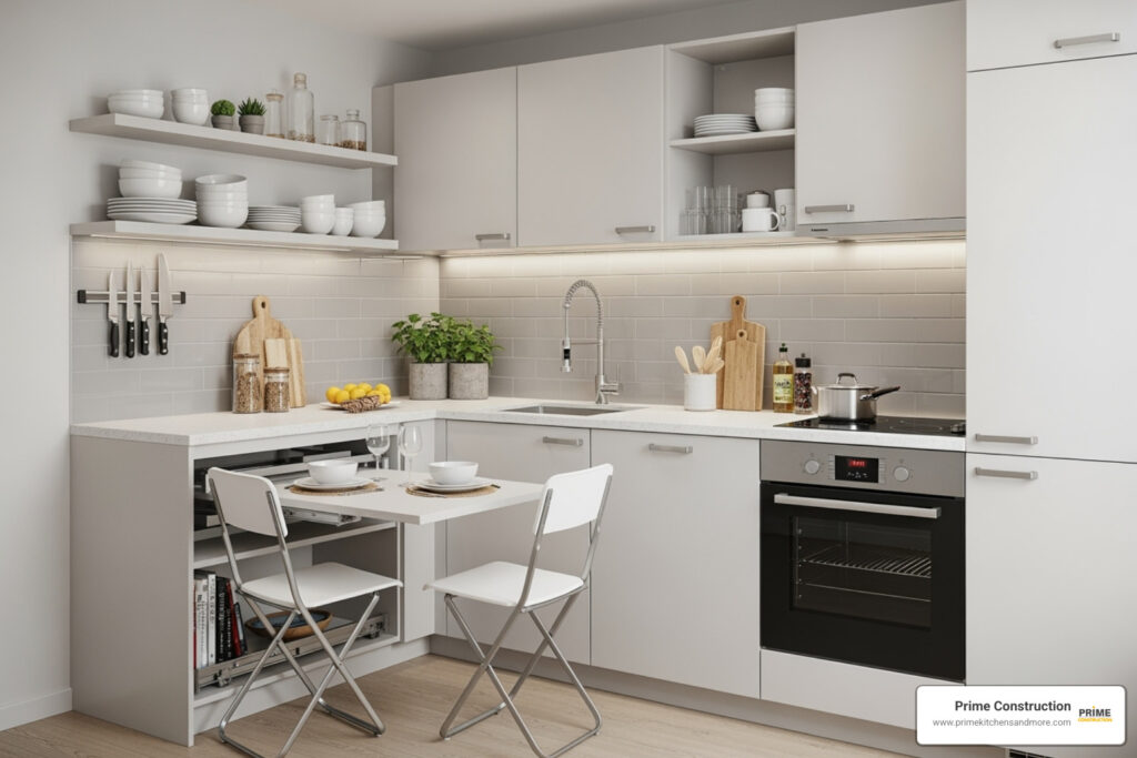kitchen design for small space