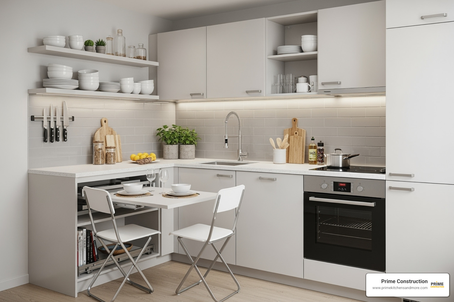 kitchen design for small space