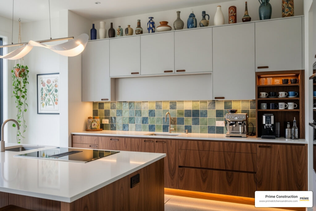 how to design a custom kitchen