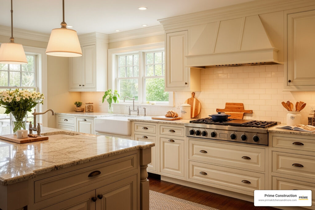 classic cream kitchen