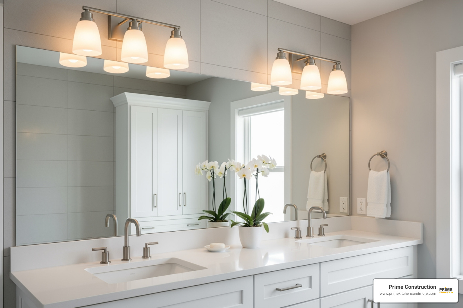 bathroom light fixtures brushed nickel