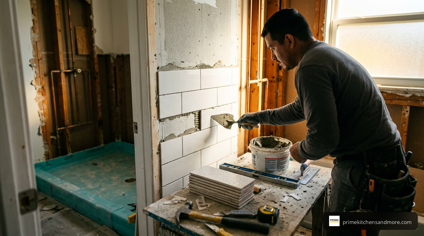 what to expect during bathroom remodel process in Orlando FL