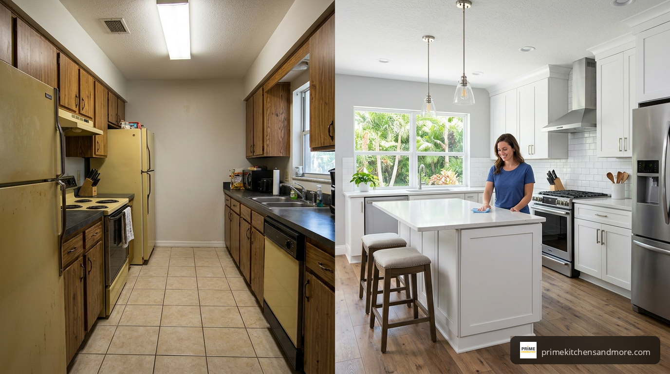 Kitchen Remodel Before and After Photos in Orlando FL: Your Complete Visual Transformation Guide - kitchen remodel before and after photos