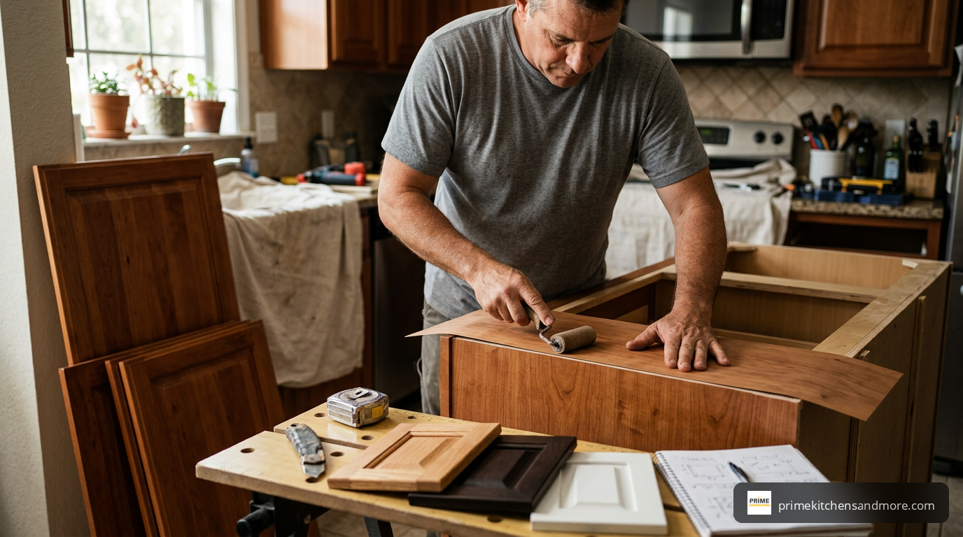 kitchen cabinet refacing cost affordable in Orlando FL