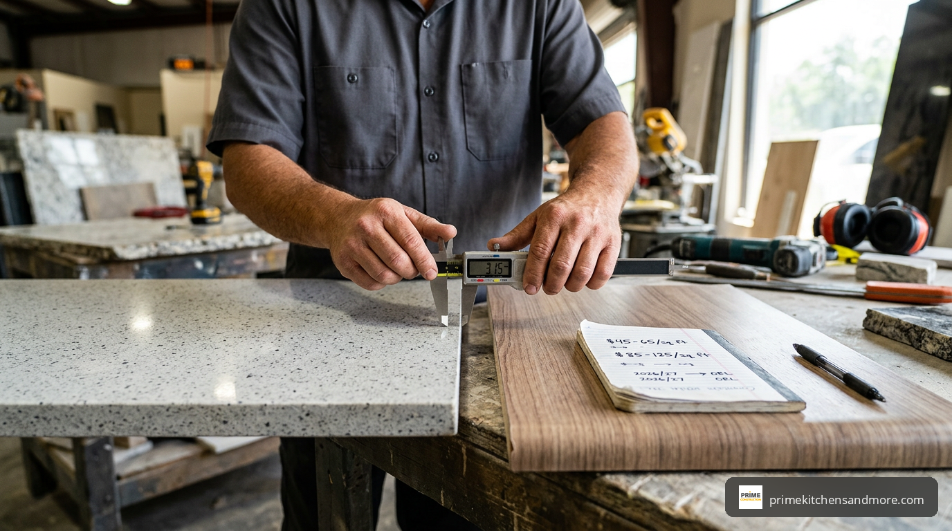 laminate vs quartz countertops cost in Orlando FL