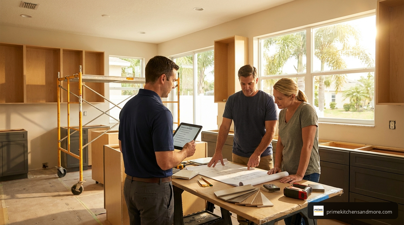 Kitchen Remodeling Project Management Checklist in Orlando FL - kitchen remodeling project management checklist
