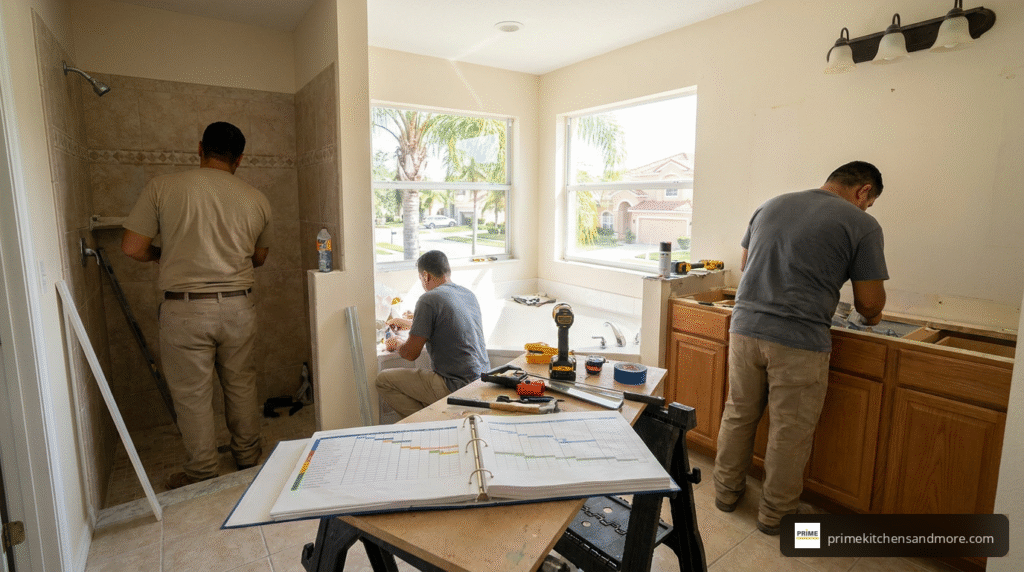 Bathroom Remodeling Project Timeline Steps in Orlando FL: The Complete Week-by-Week Guide - bathroom remodeling project timeline steps