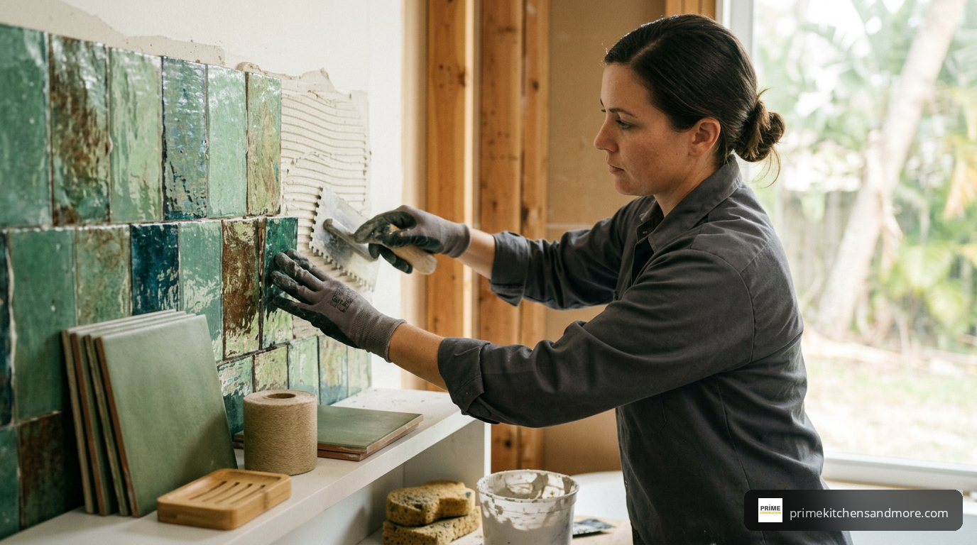 eco friendly bathroom remodeling materials in Orlando FL