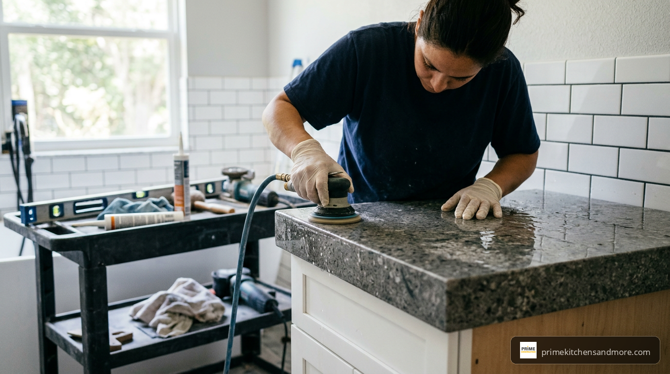 most durable bathroom countertop material in Orlando FL