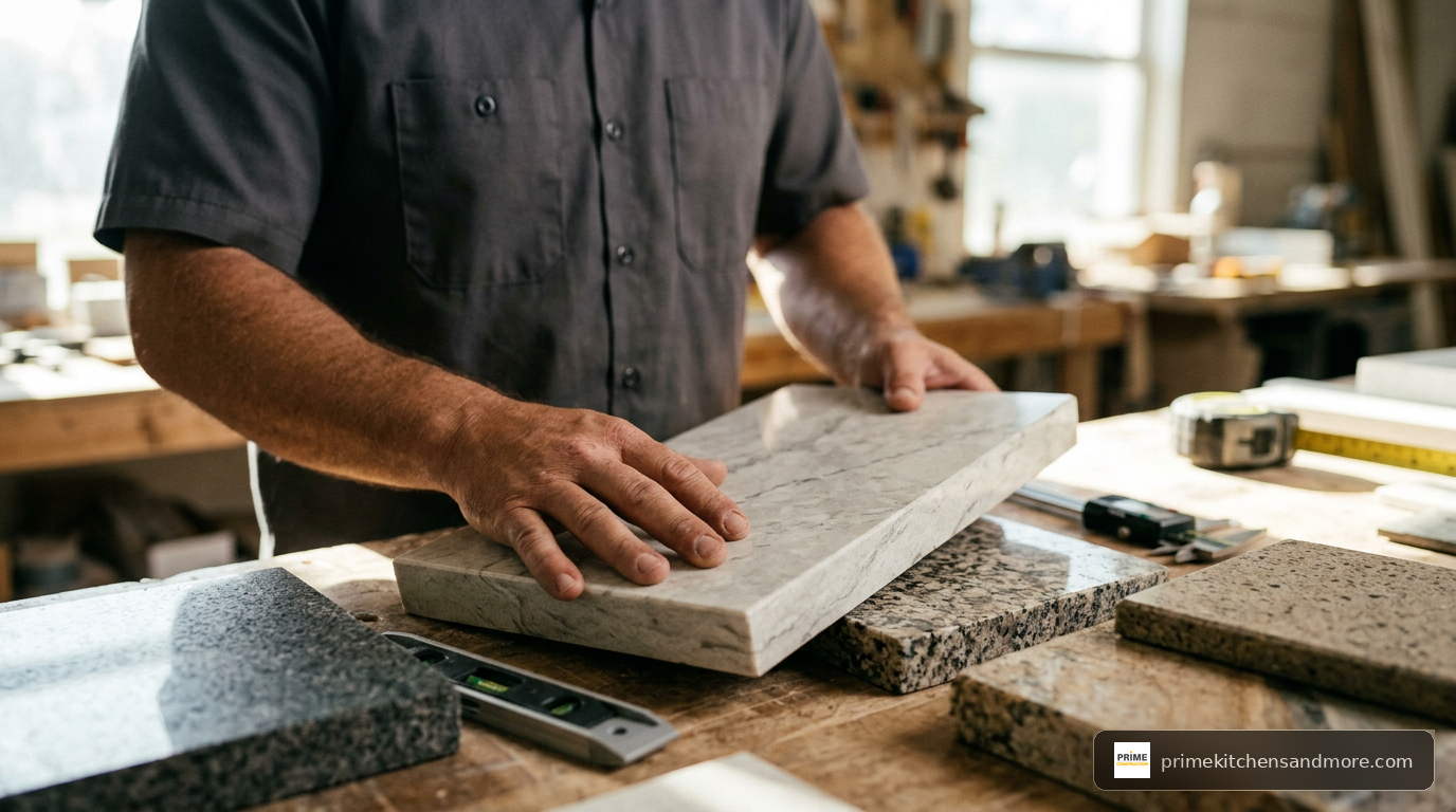 durable bathroom countertop materials guide in Orlando FL