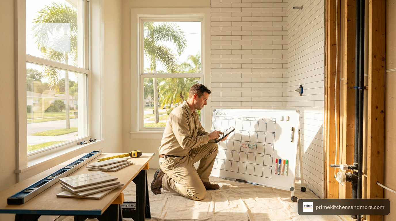 Bathroom Remodeling Timeline: How Long in Orlando FL? - bathroom remodeling timeline how long